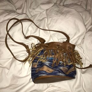 Kendall & Kylie x Madden Girl Fringed Bucket Bag